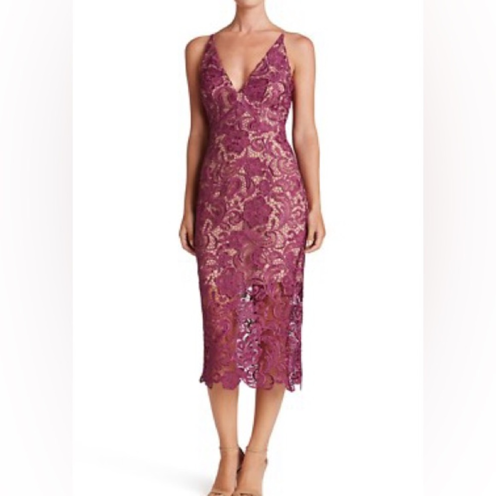 DRESS the POPULATION  Lace Cocktail dress